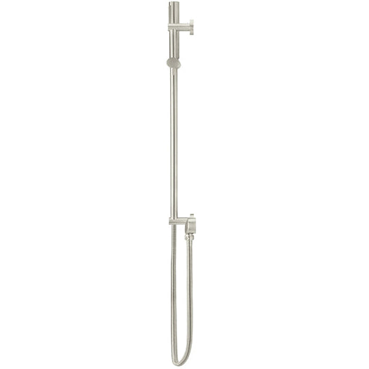Meir Round Sliding Rail Kit With Single Spray Handset & Elbow Outlet Brushed Nickel MZ0402-R-PVDBN_3