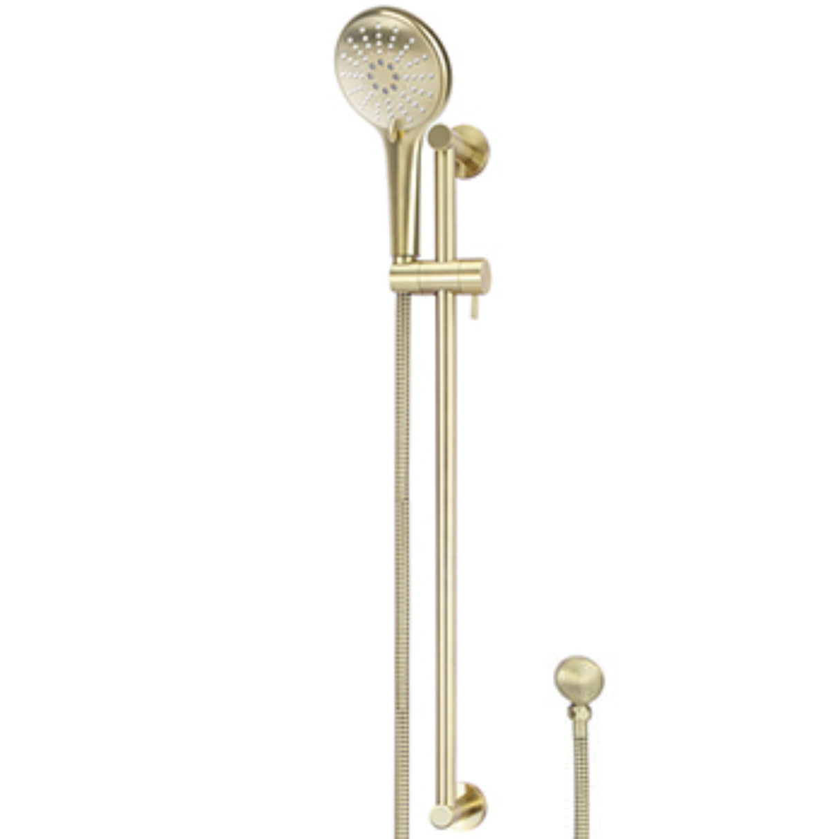 Meir Round Sliding Rail Kit With Three Spray Handset & Elbow Outlet - Tiger Bronze MZ04BN-SET-PVDBB_2