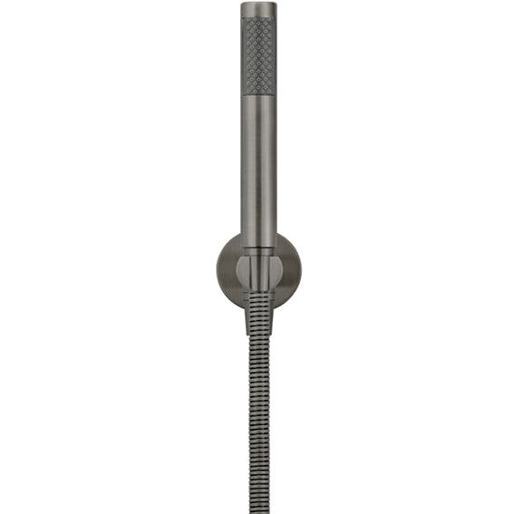 Meir Round Elbow Outlet with Holder, Hose & Handset Shadow MZ08-R-PVDGM_2
