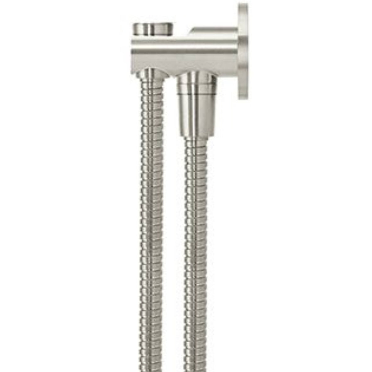 Meir Round Elbow Outlet with Holder, Hose, without Handset Brushed Nickel MZ08B-PVDBN_3