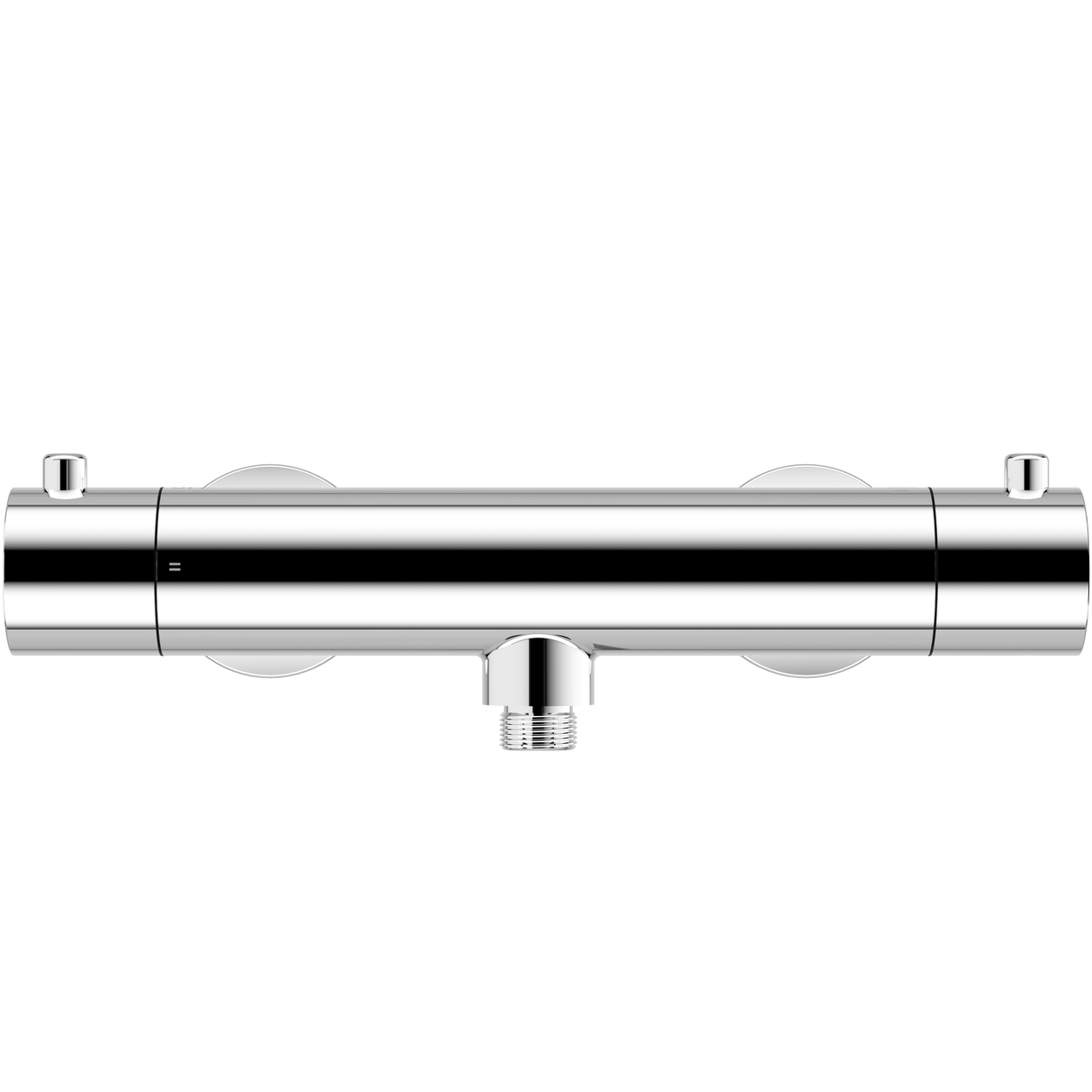 Meir Round Thermostatic Bar Shower Valve Chrome MZT03N-C_2
