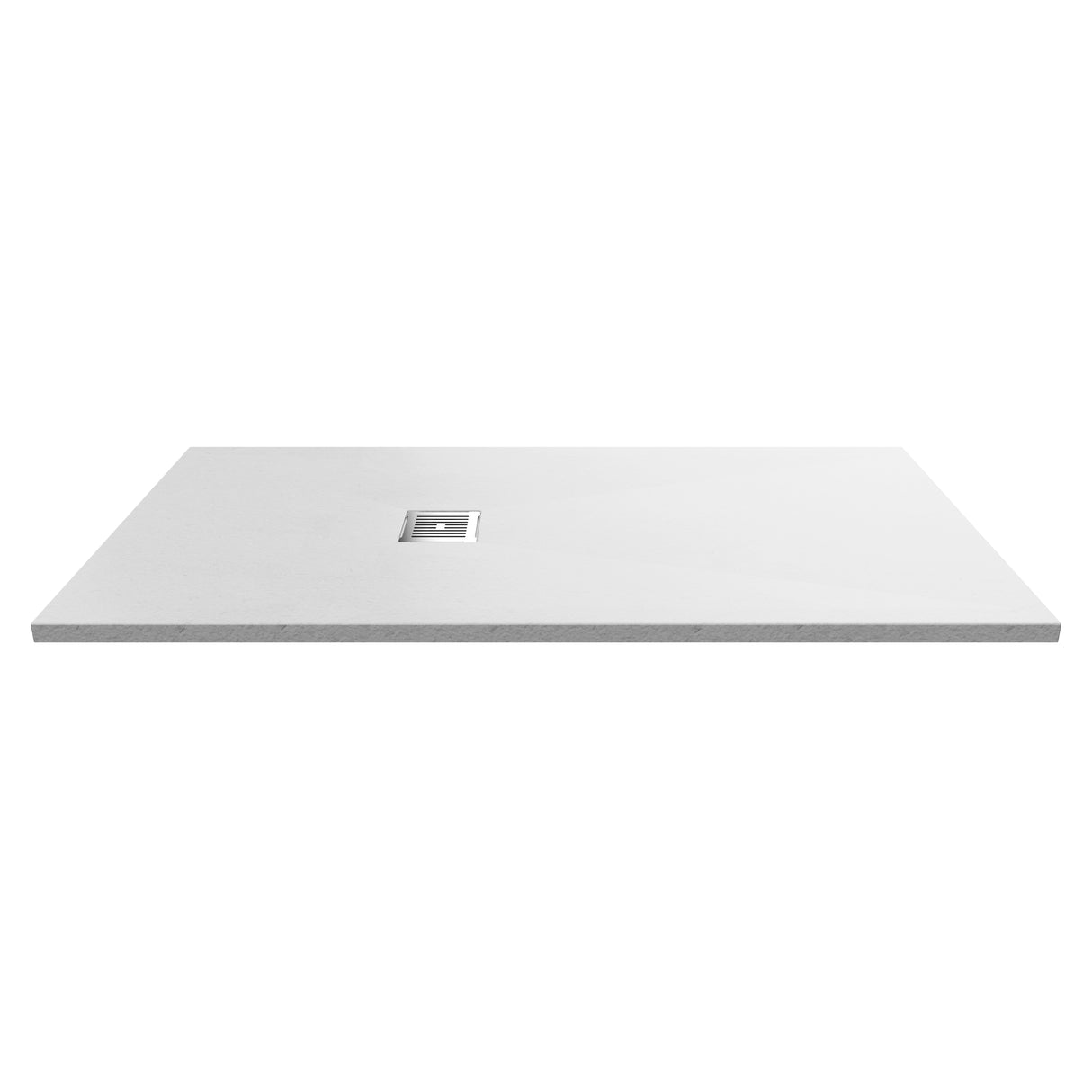 Nuie Slimline Rectangular Shower Tray White Slate NLT61053