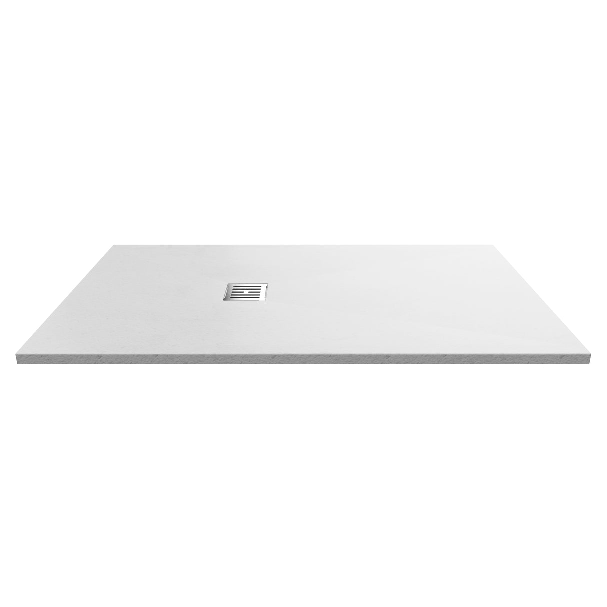 Nuie Slimline Rectangular Shower Tray White Slate NLT61054