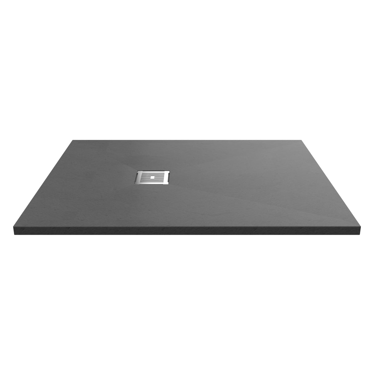 Nuie Slimline Rectangular Shower Tray Grey Slate NLT71024