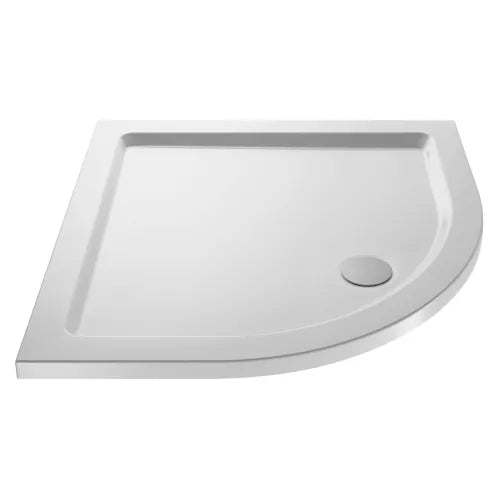 Nuie Pearlstone Quadrant Shower Tray Gloss White NTP105