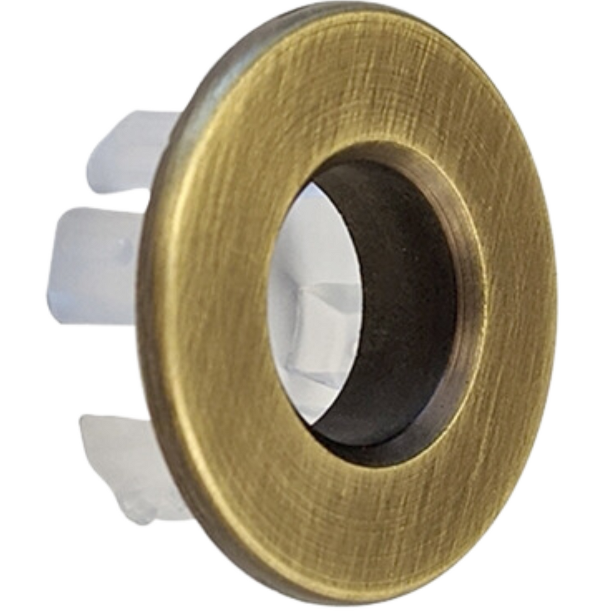 Ellsi Basin Overflow Cover BRUSHED BRASS OVF-01-BB