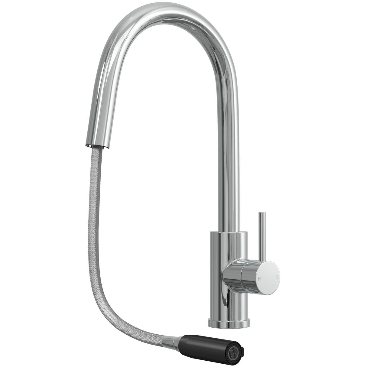 Ellsi Velia Pull-Out Single Lever Kitchen Mixer Tap CHROME VEL-01-CH_2