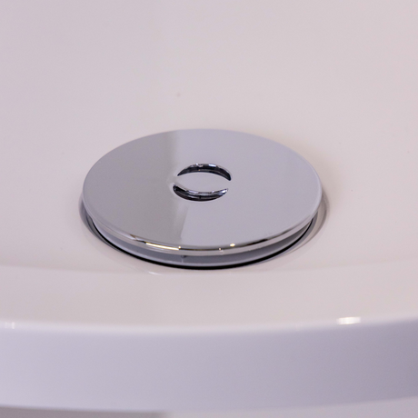 Top-Fix 90mm Shower Tray Waste With Elbow - Chrome Cover PDT-000598_3