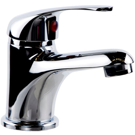 Top-Fix Loop Mono Basin Mixer Tap Chrome PDT-001309_1