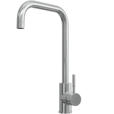 Top-Fix Vito Square Neck Single Lever Kitchen Mixer Tap Chrome PDT-001325