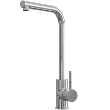 Top-Fix Vito L-Neck Single Lever Kitchen Mixer Tap Chrome PDT-001330