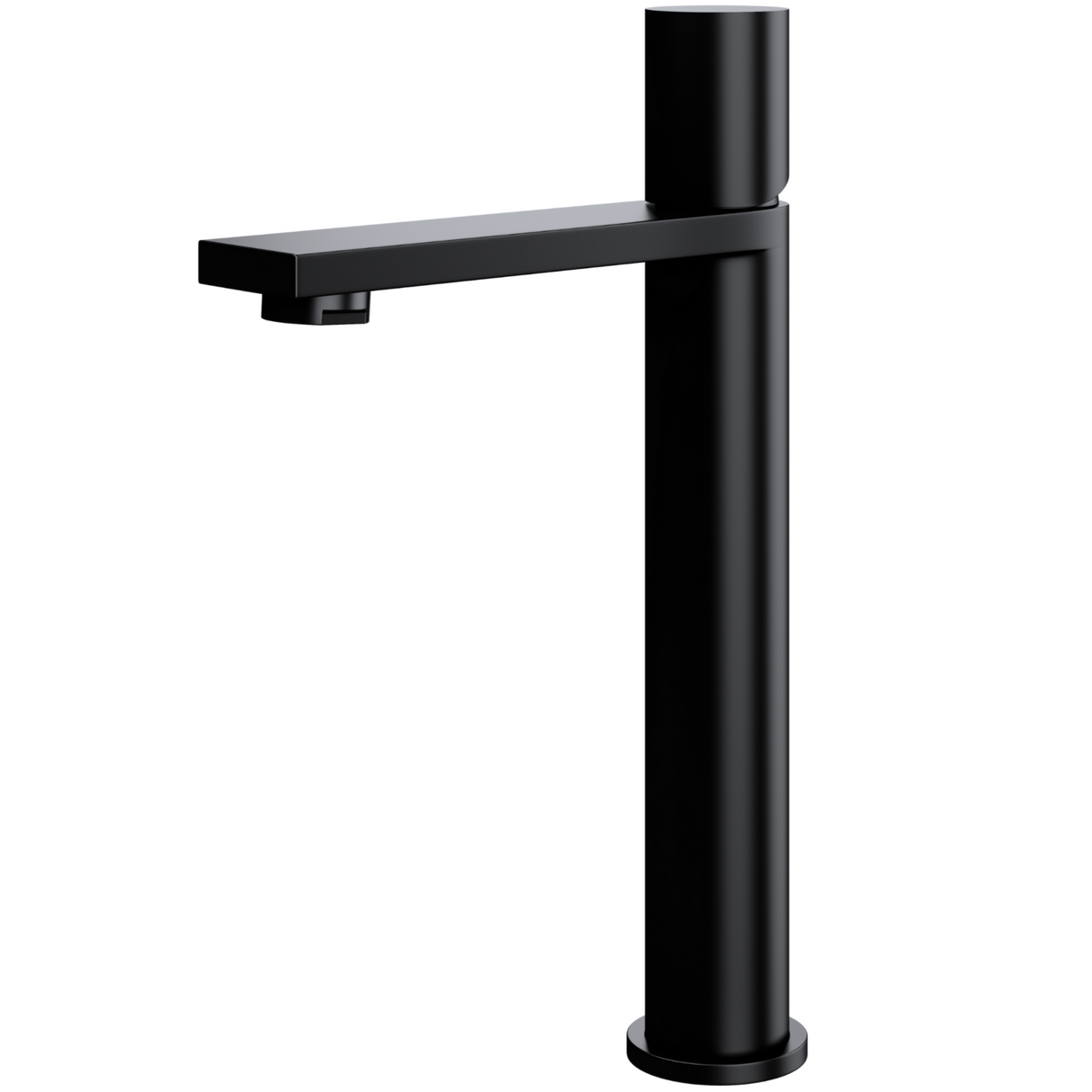 Ellsi Saris Tall Mono Basin Mixer Tap MATT BLACK SAR-06-MB
