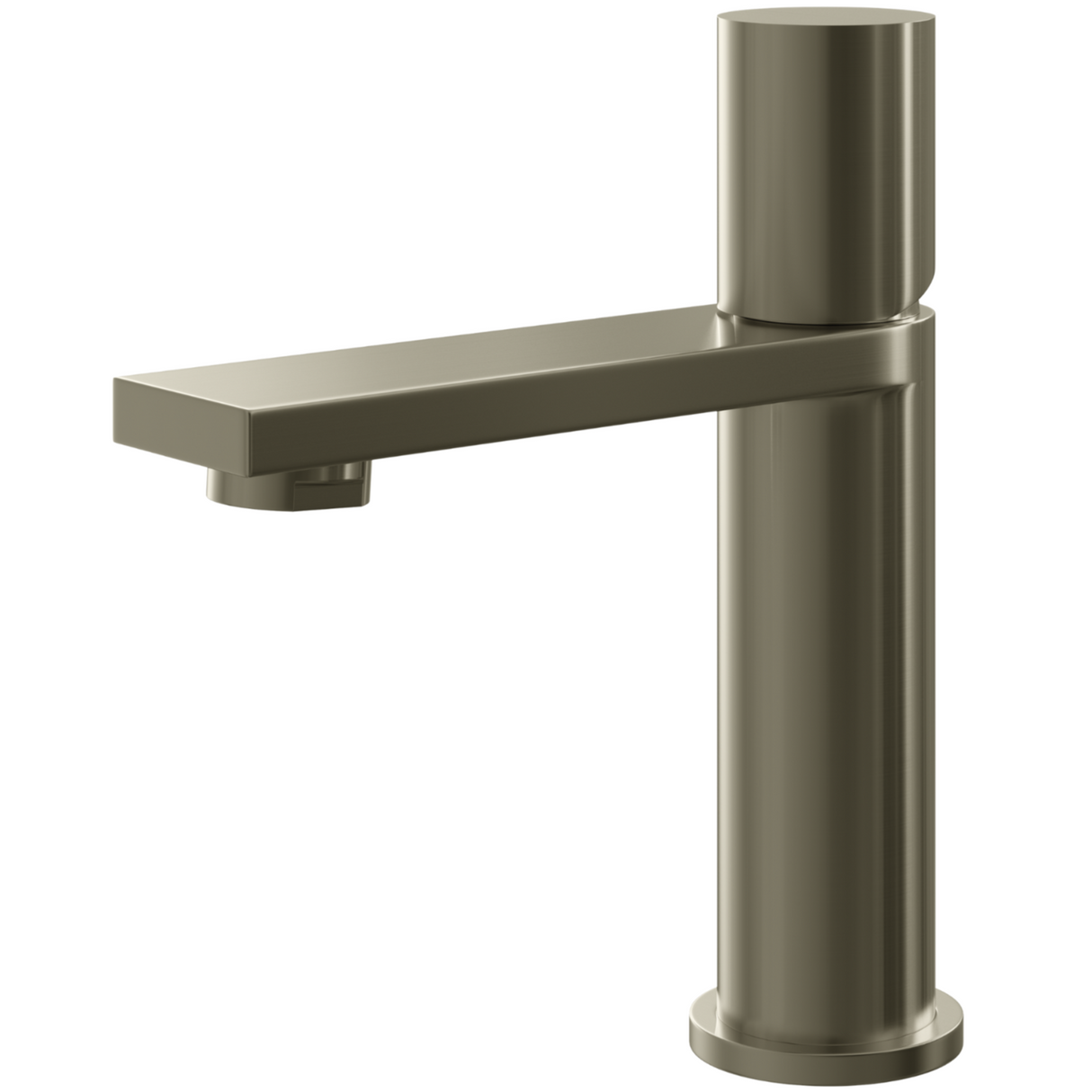 Ellsi Saris Mono Basin Mixer Tap BRUSHED STEEL SAR-01-BS