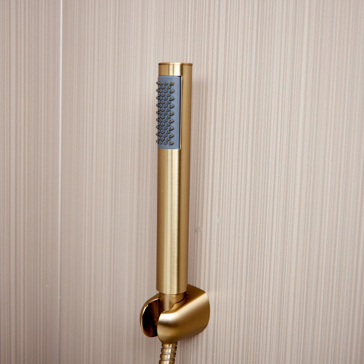 Ellsi Spear Waterfall Bath Shower Mixer Tap & Shower Kit BRUSHED BRASS SPE-02-BB LS5