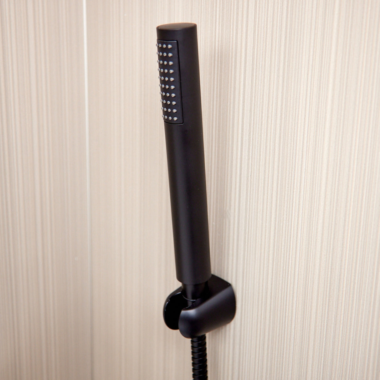 Ellsi Spear Waterfall Bath Shower Mixer Tap & Shower Kit MATT BLACK SPE-02-MB LS4