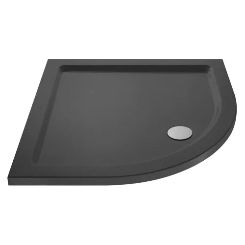 Nuie Pearlstone Quadrant Shower Tray Grey Slate TR71097