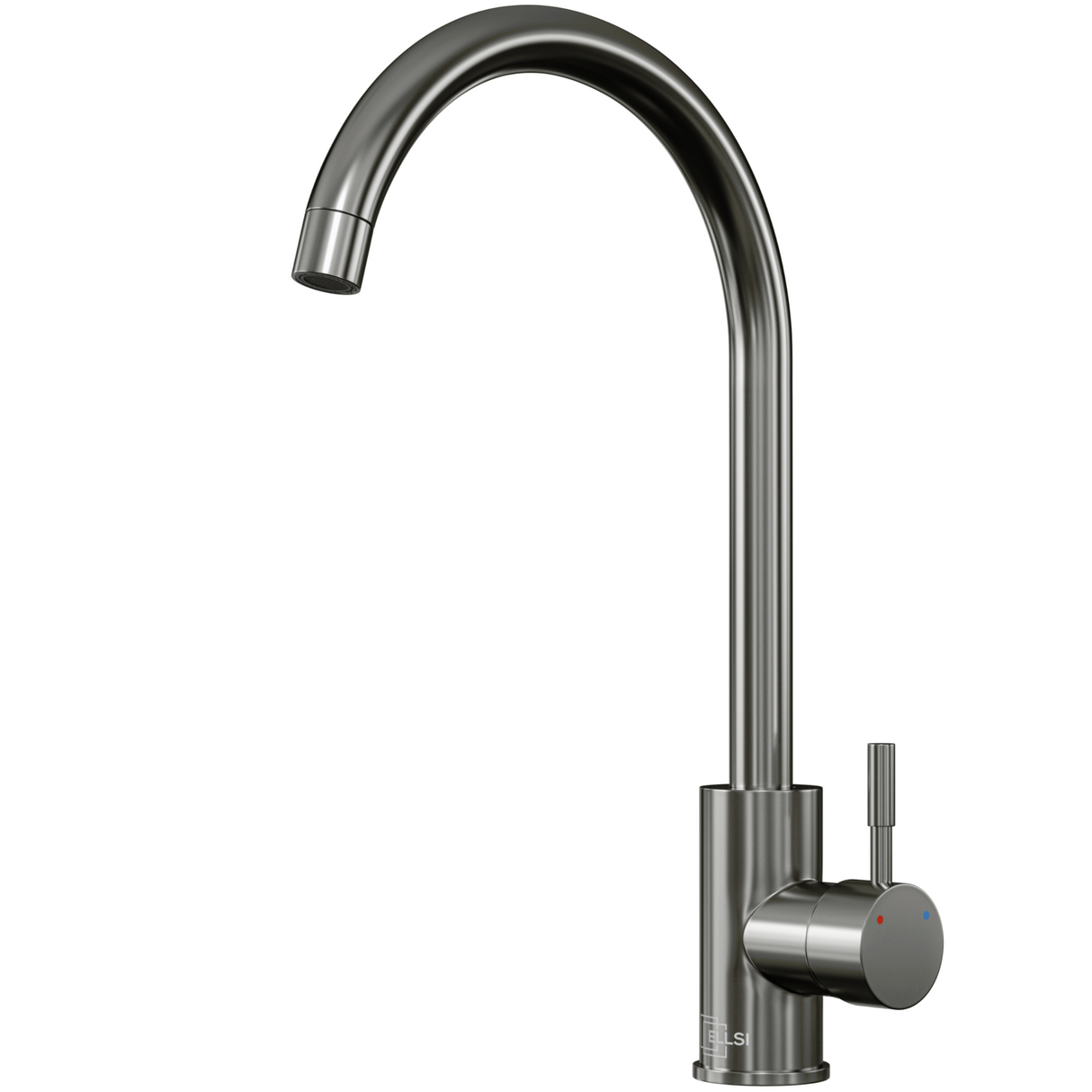 Ellsi Tivoli Single Lever Kitchen Mixer Tap GUN METAL TIV-01-GM