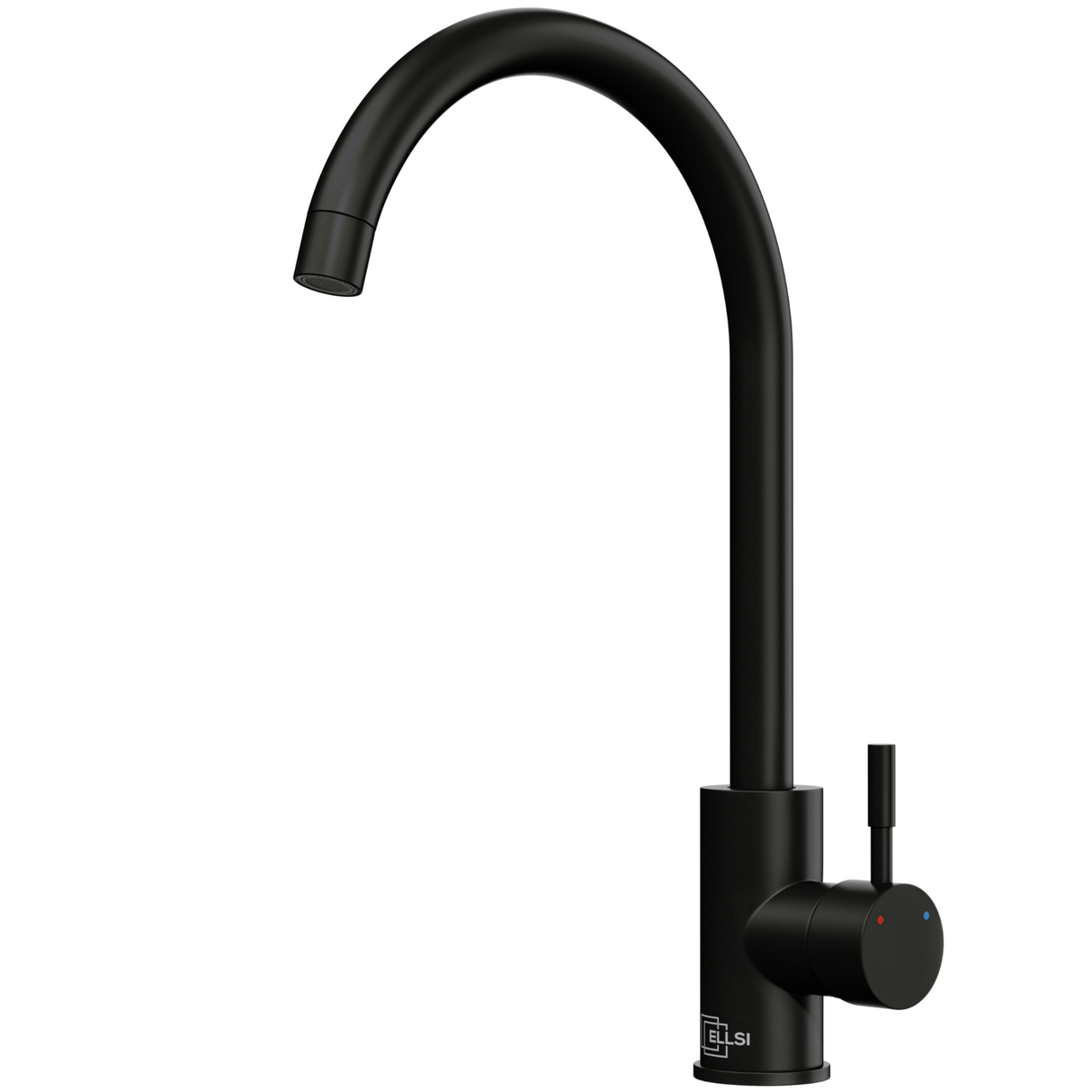 Ellsi Tivoli Single Lever Kitchen Mixer Tap MATT BLACK TIV-01-MB