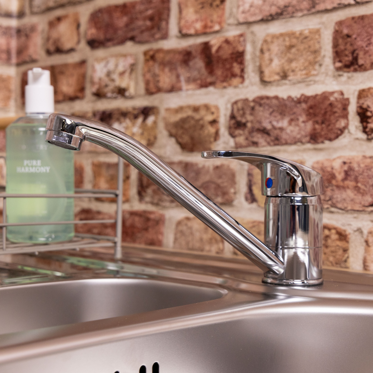 Ellsi Vesper Single Lever Kitchen Mixer Tap Chrome VES-01-CH LS1