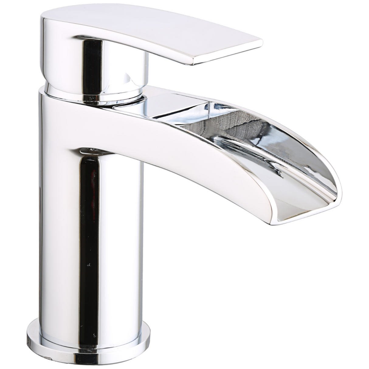 Ellsi Water Mono Waterfall Basin Mixer Tap Chrome WAT-01-CH
