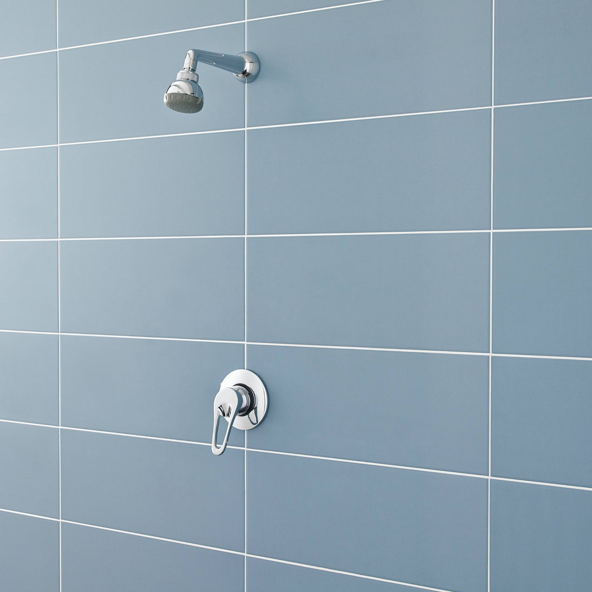 Nuie Exposed / Concealed Single Lever Manual Shower Chrome A3200 LS1