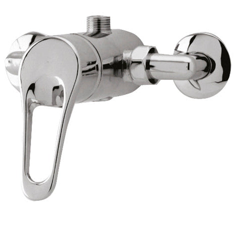 Nuie Exposed / Concealed Single Lever Manual Shower Chrome A3200_3
