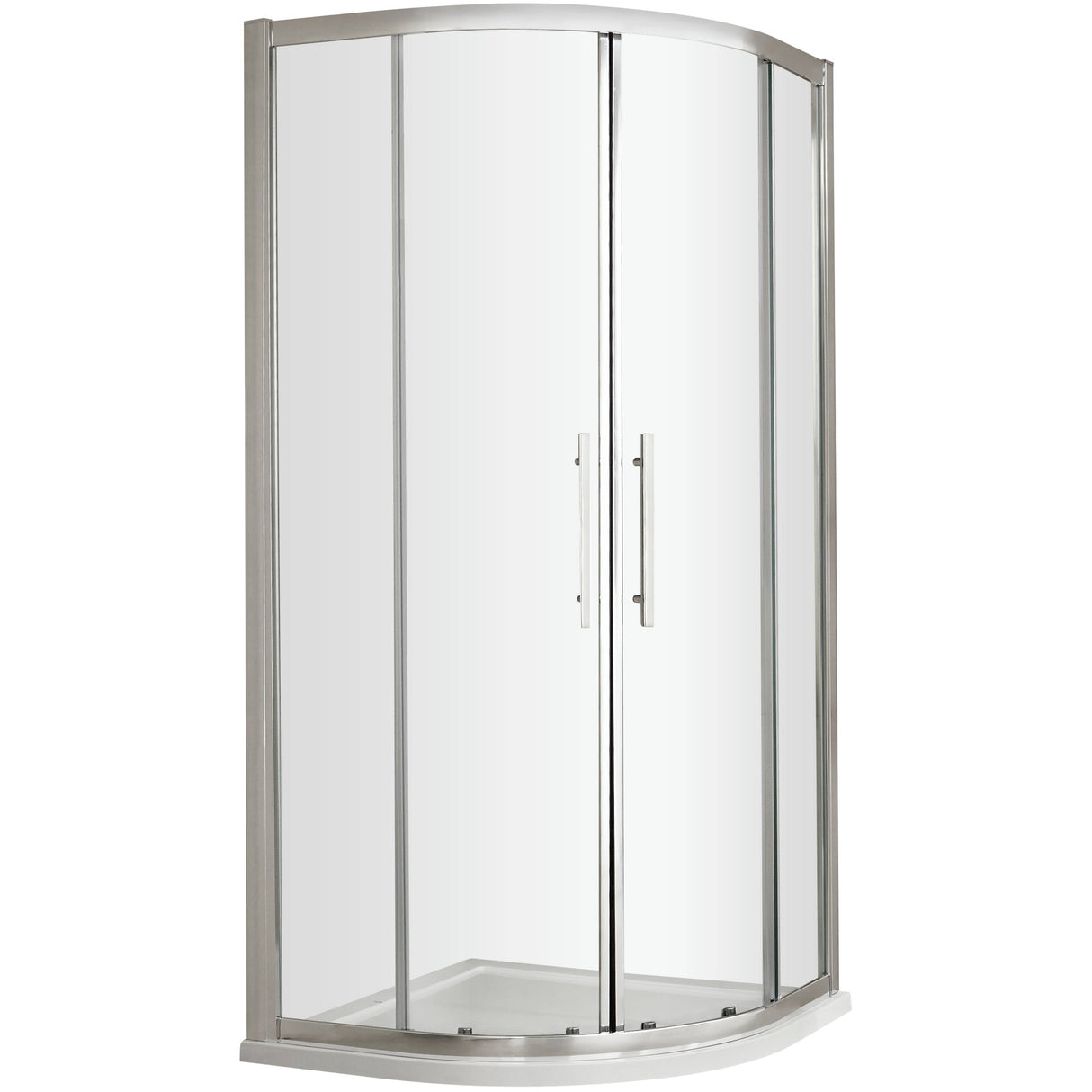 Hudson Reed Apex Quadrant Shower Enclosure, Chrome, 8mm Glass M800Q-E8