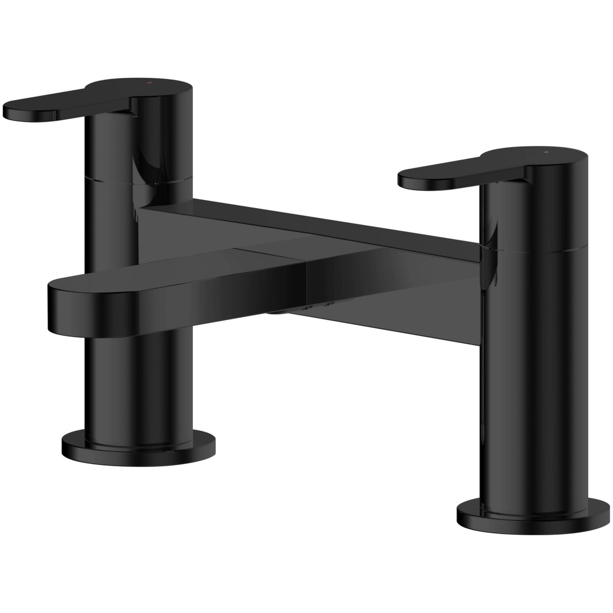 Nuie Arvan Bath Filler Tap Matt Black ARV403