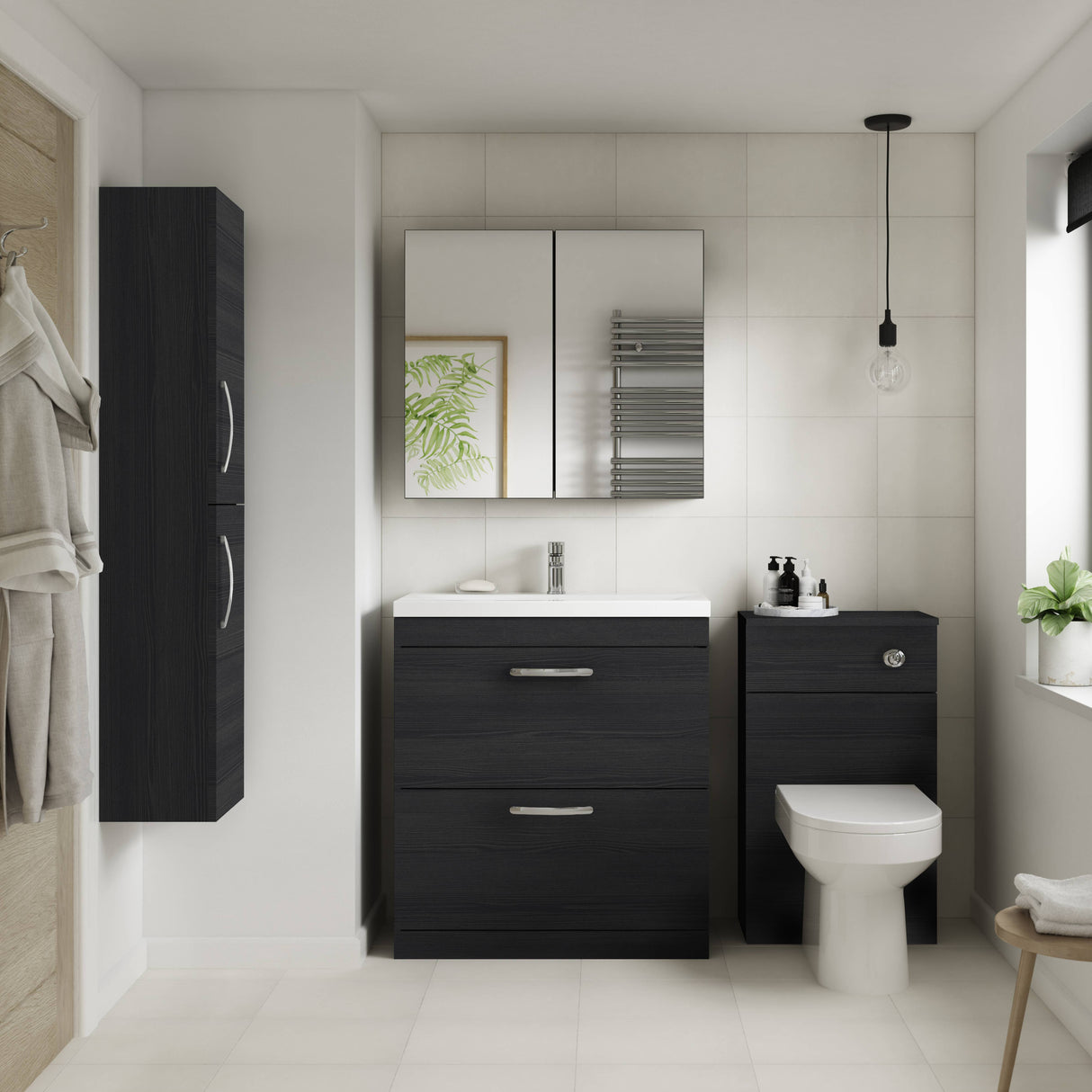 Athena Charcoal Black Furniture LS