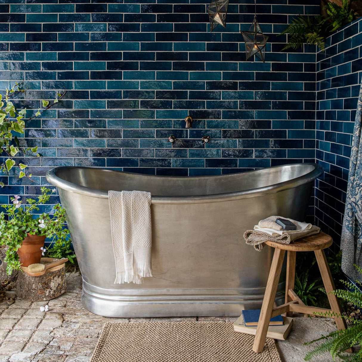 BC Designs Tin Boat Bath Tin BAC035 LS6