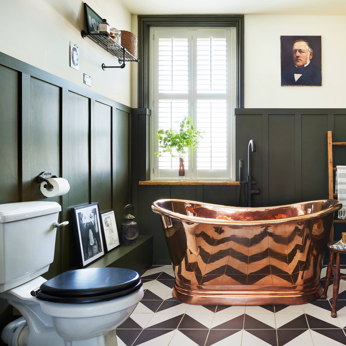 BC Designs Copper Boat Bath Copper BAC040 LS4