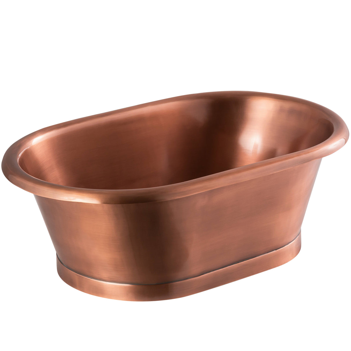 BC Designs Antique Copper Roll Top Basin L530 x W345mm Antique Copper BAC051_1