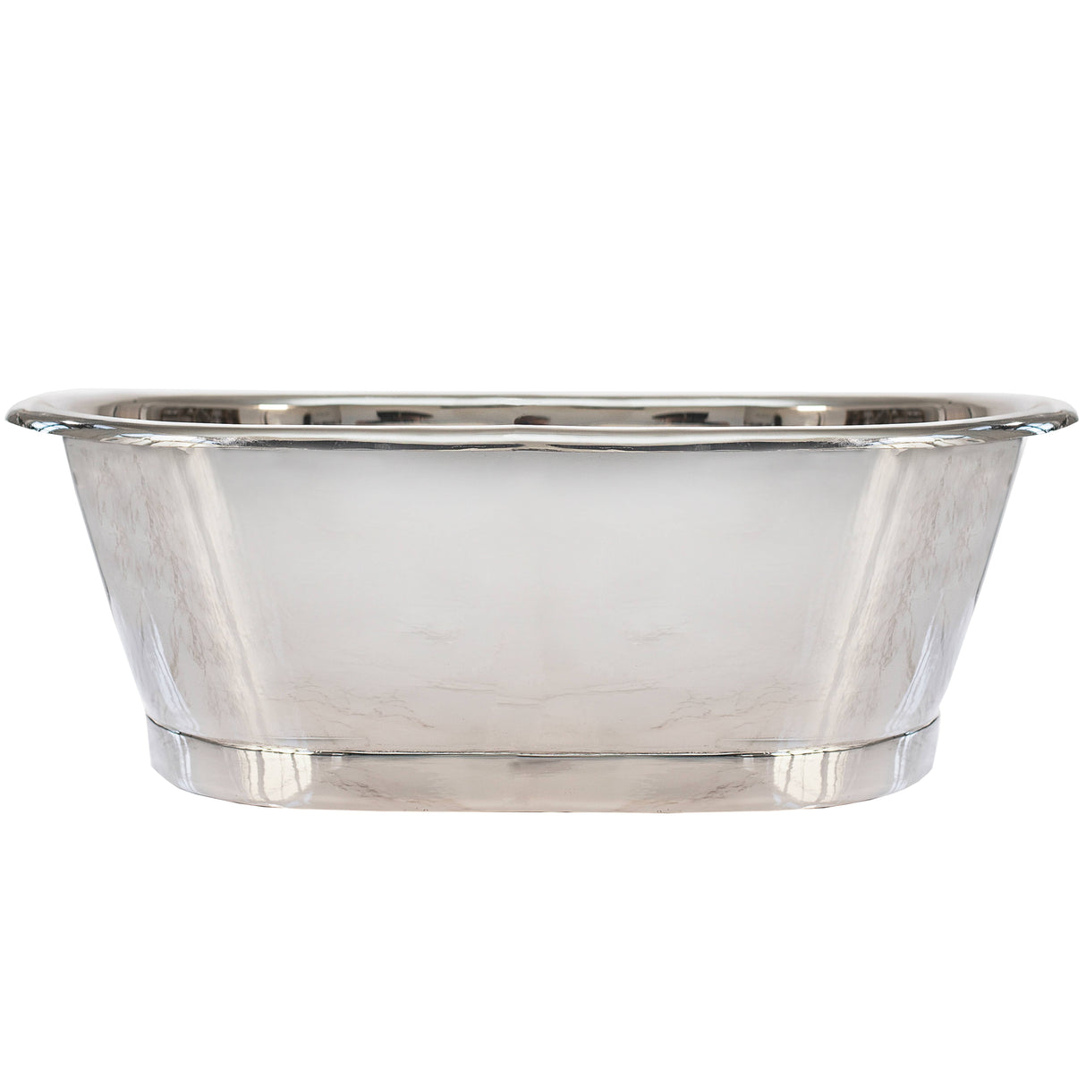 BC Designs Nickel Roll Top Basin L530 x W345mm Nickel BAC060