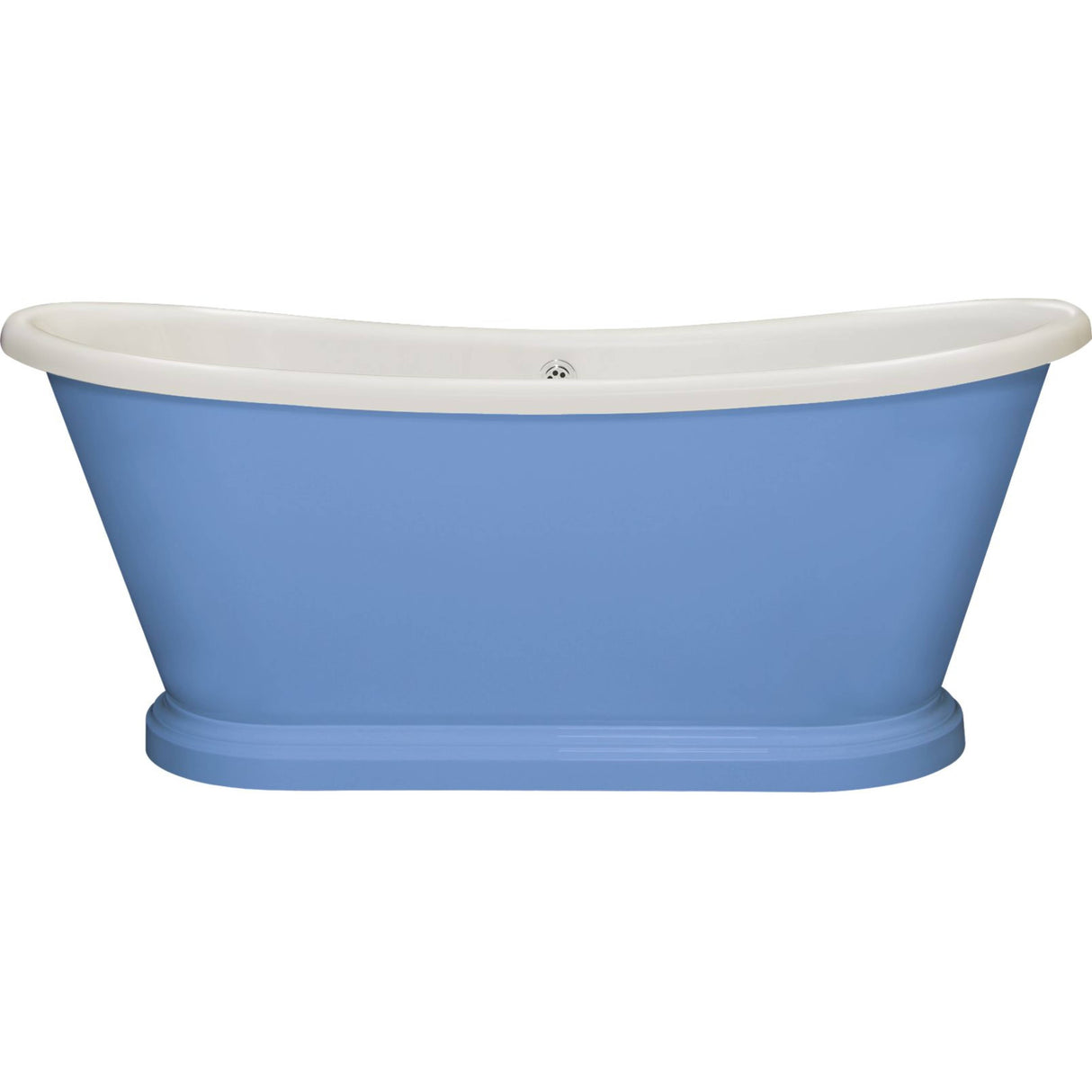 BC Designs The Boat Bath Acrylic Polished White BAS063_2
