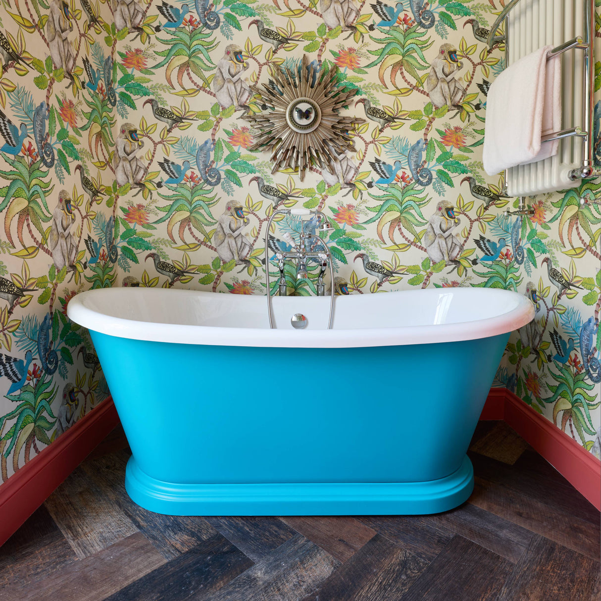 BC Designs The Boat Bath Acrylic Polished White BAS070 LS10