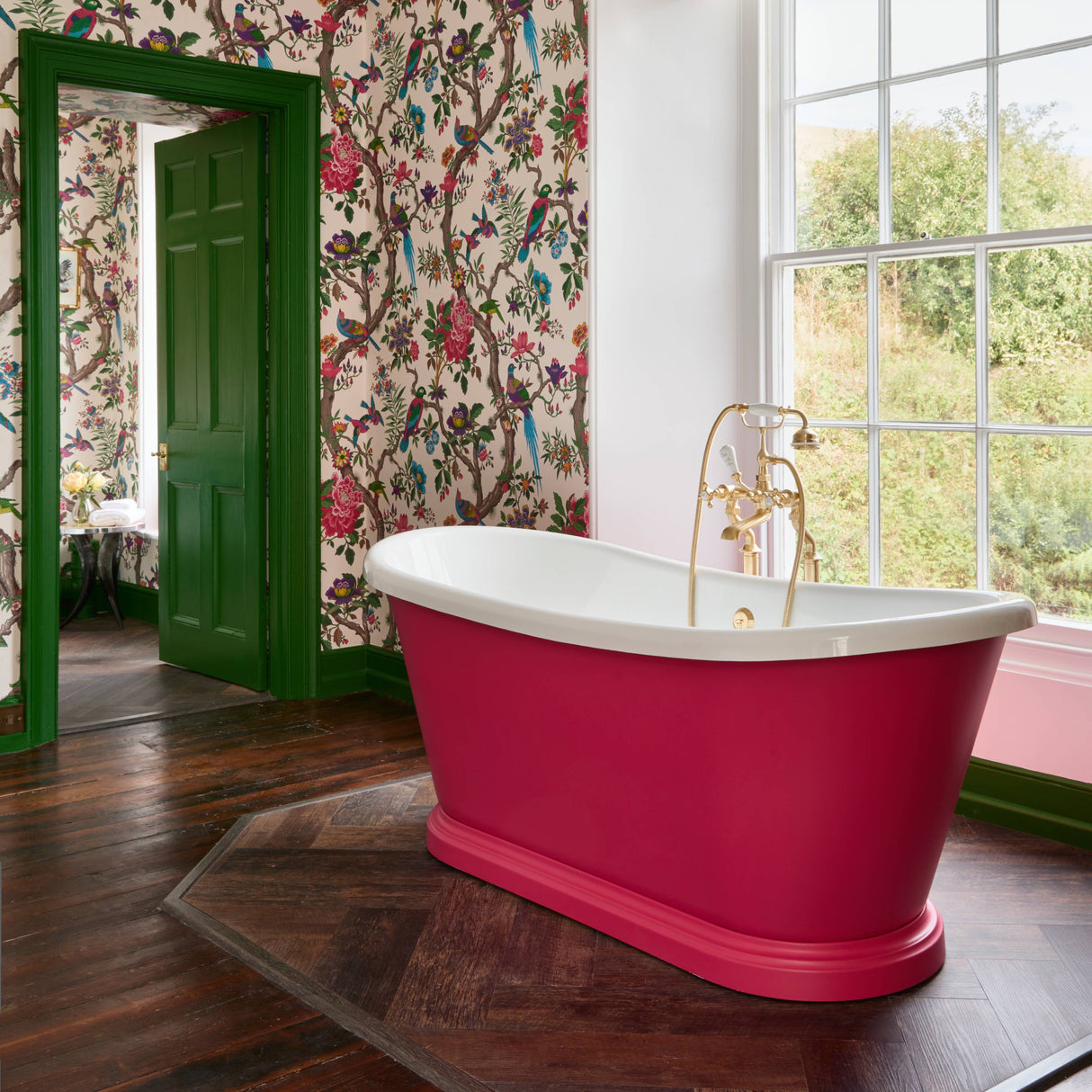 BC Designs The Boat Bath Acrylic Polished White BAS070 LS9