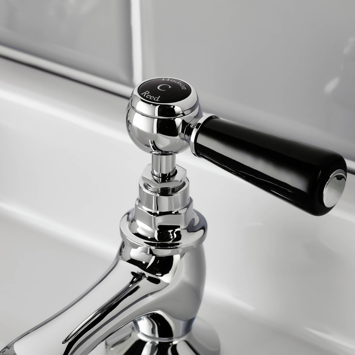 Hudson Reed Topaz Lever Basin Pillar Taps Chrome BC401HL LS2