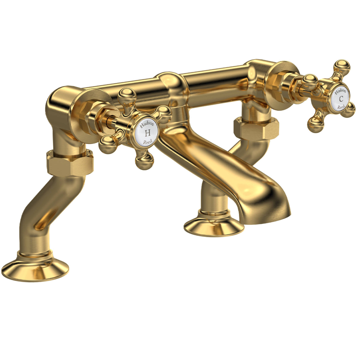 Hudson Reed Topaz Crosshead Bath Filler Tap BC803HX