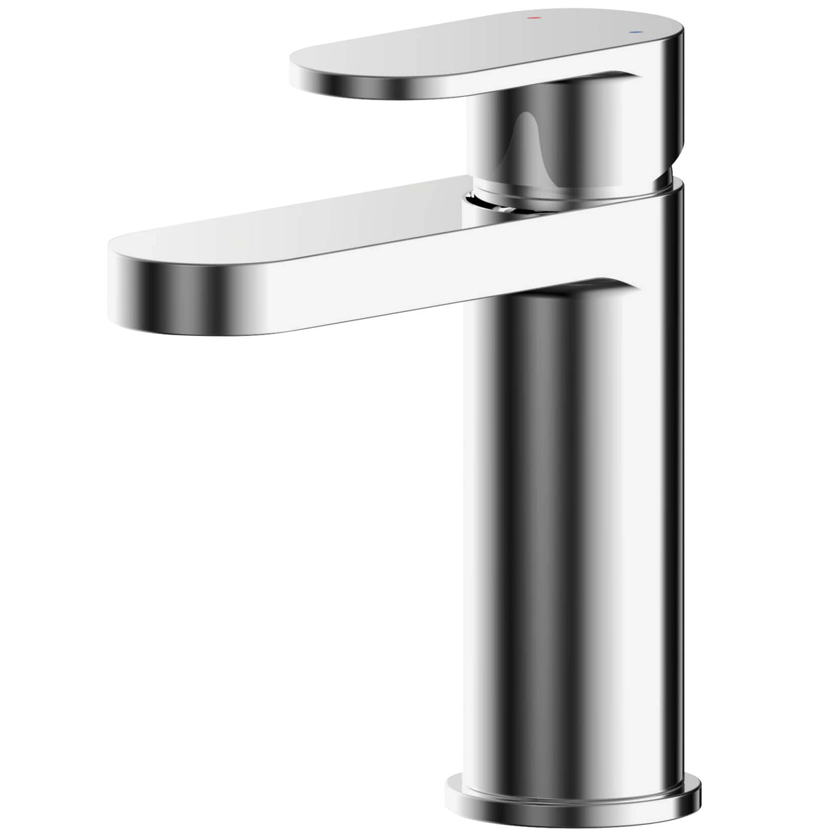 Nuie Binsey Mono Basin Mixer Tap with Waste Chrome BIN305