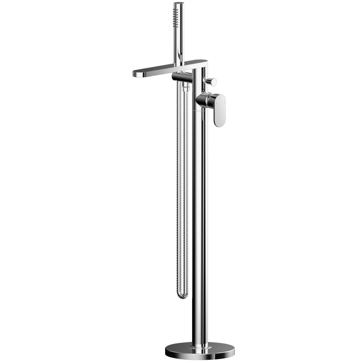 Nuie Binsey Freestanding Bath Shower Mixer Tap with Shower Kit Chrome BIN321