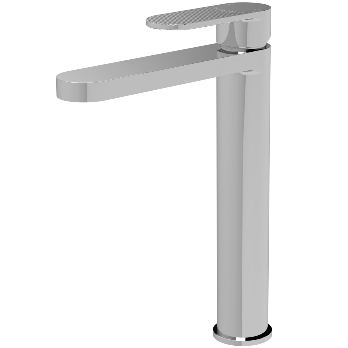 Nuie Cyprus Tall Mono Basin Mixer Tap Chrome BIN370F