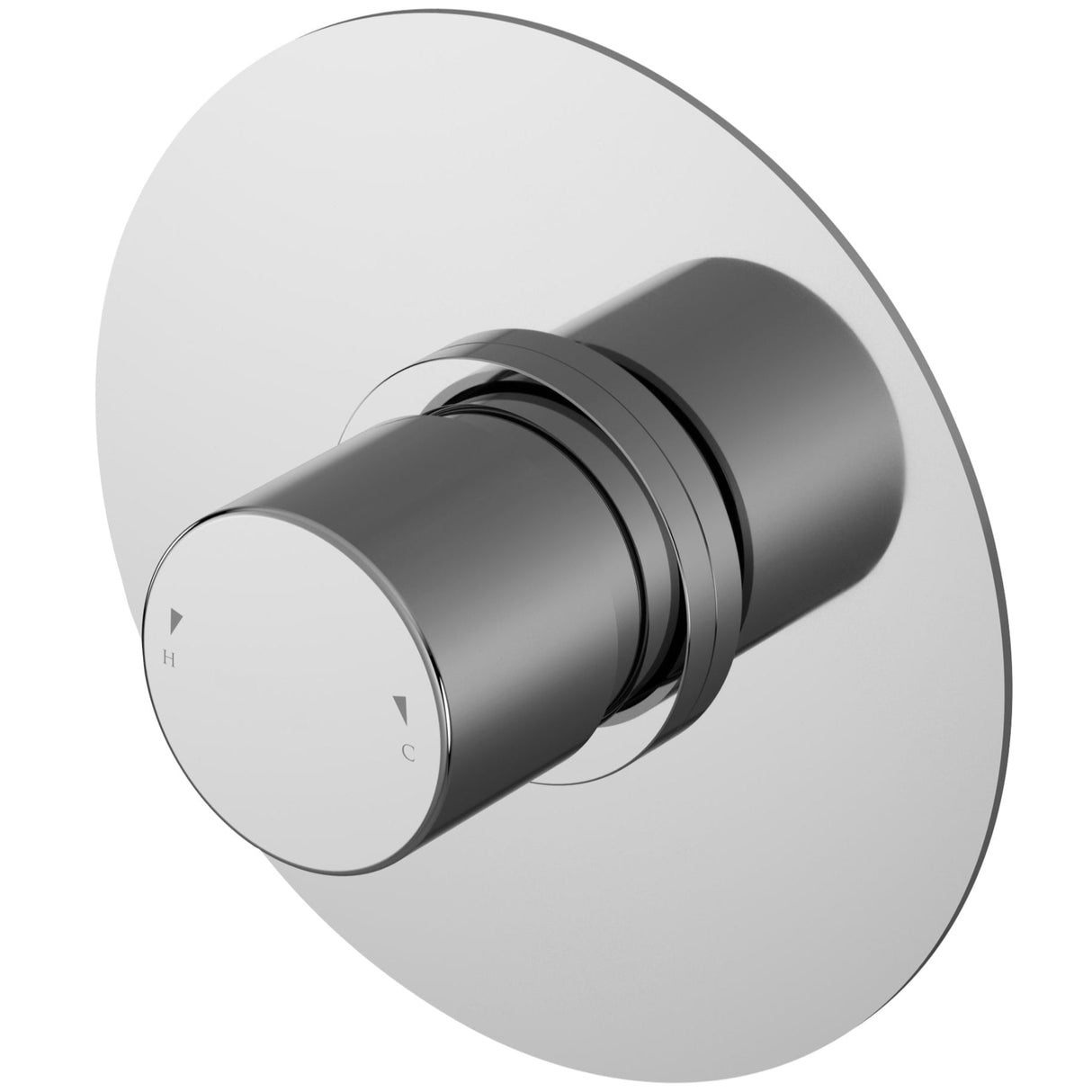 Nuie Binsey 1 Outlet Thermostatic Concealed Shower Valve Without Stopvalve Chrome BINTC11