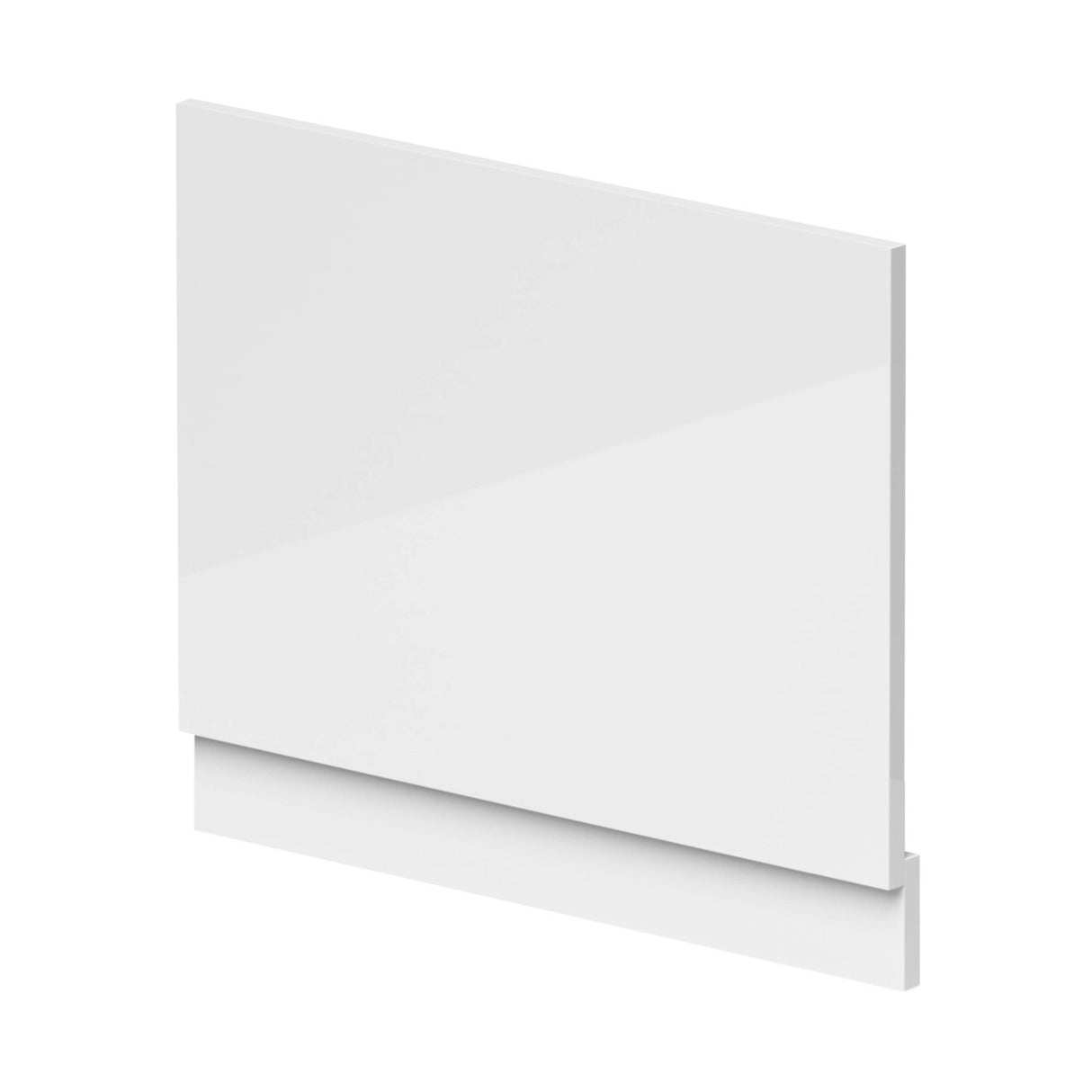 Nuie Standard MDF/MFC End Bath Panel Gloss White BPR112