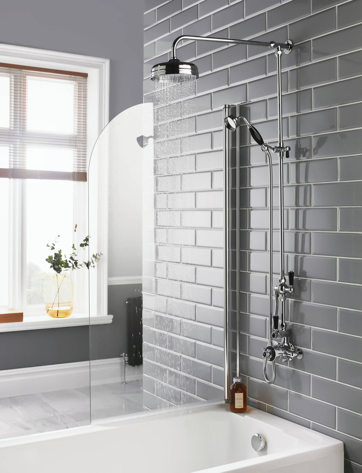 Hudson Reed Topaz 1 Outlet Thermostatic Exposed Shower Valve BTSVT101 LS2