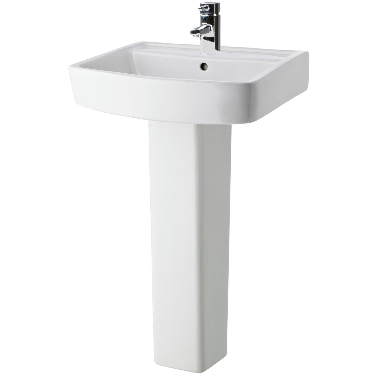 Nuie Bliss Basin & Full Pedestal - 1 Tap Hole CBL009