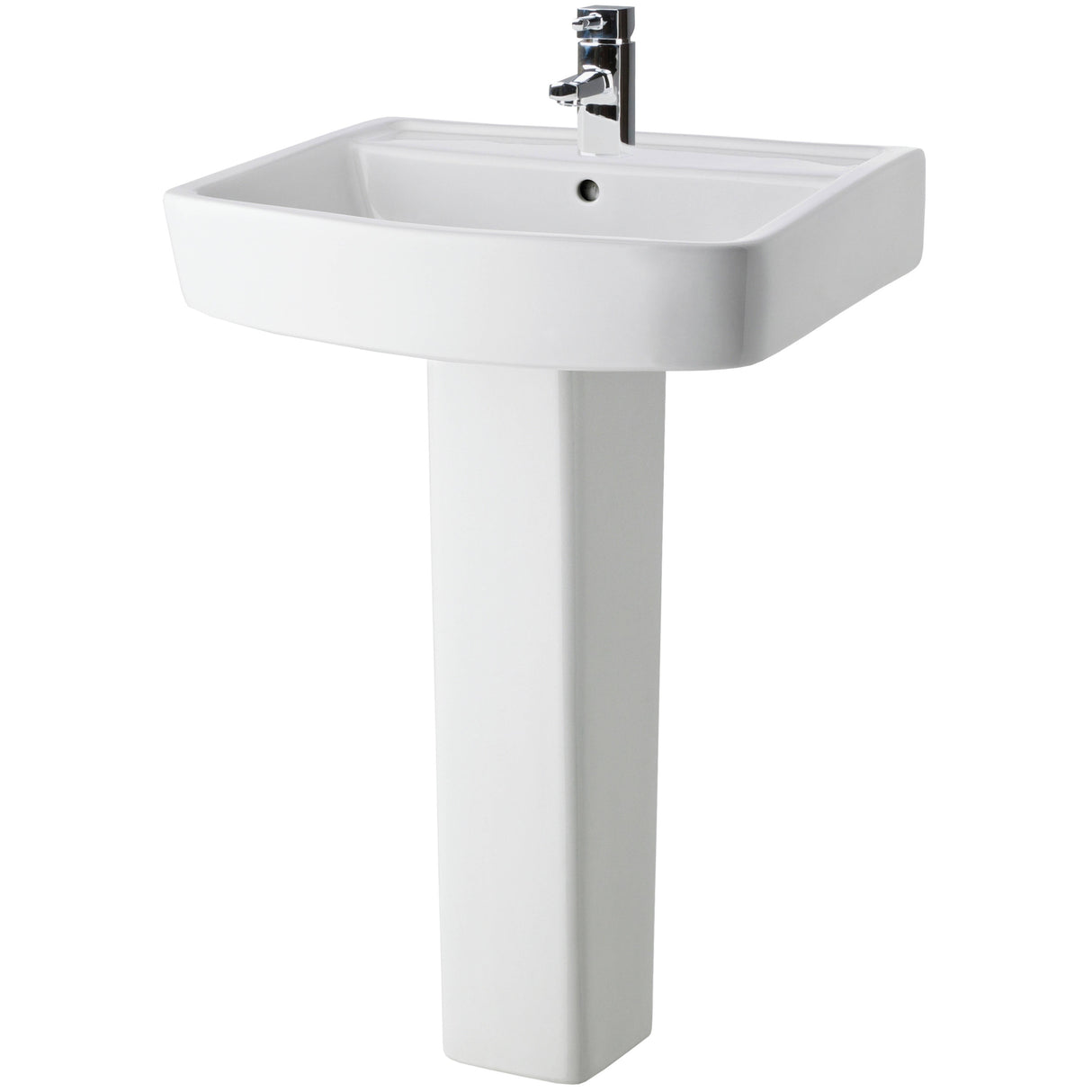 Nuie Bliss Basin & Full Pedestal - 1 Tap Hole CBL010