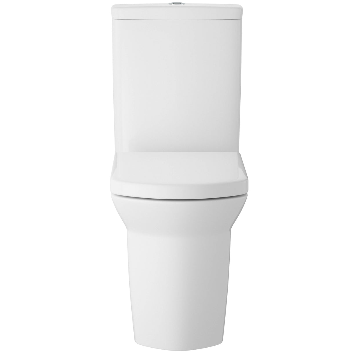 Hudson Reed Maya BTW Close Coupled Toilet & Soft Close Seat White CCL008_1