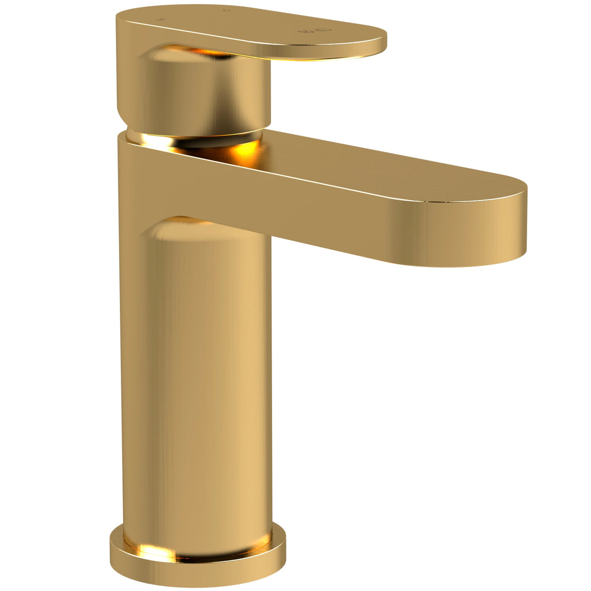 BC Designs Chelmsford Mini Basin Mixer Tap & Waste Brushed Gold CHE315BG