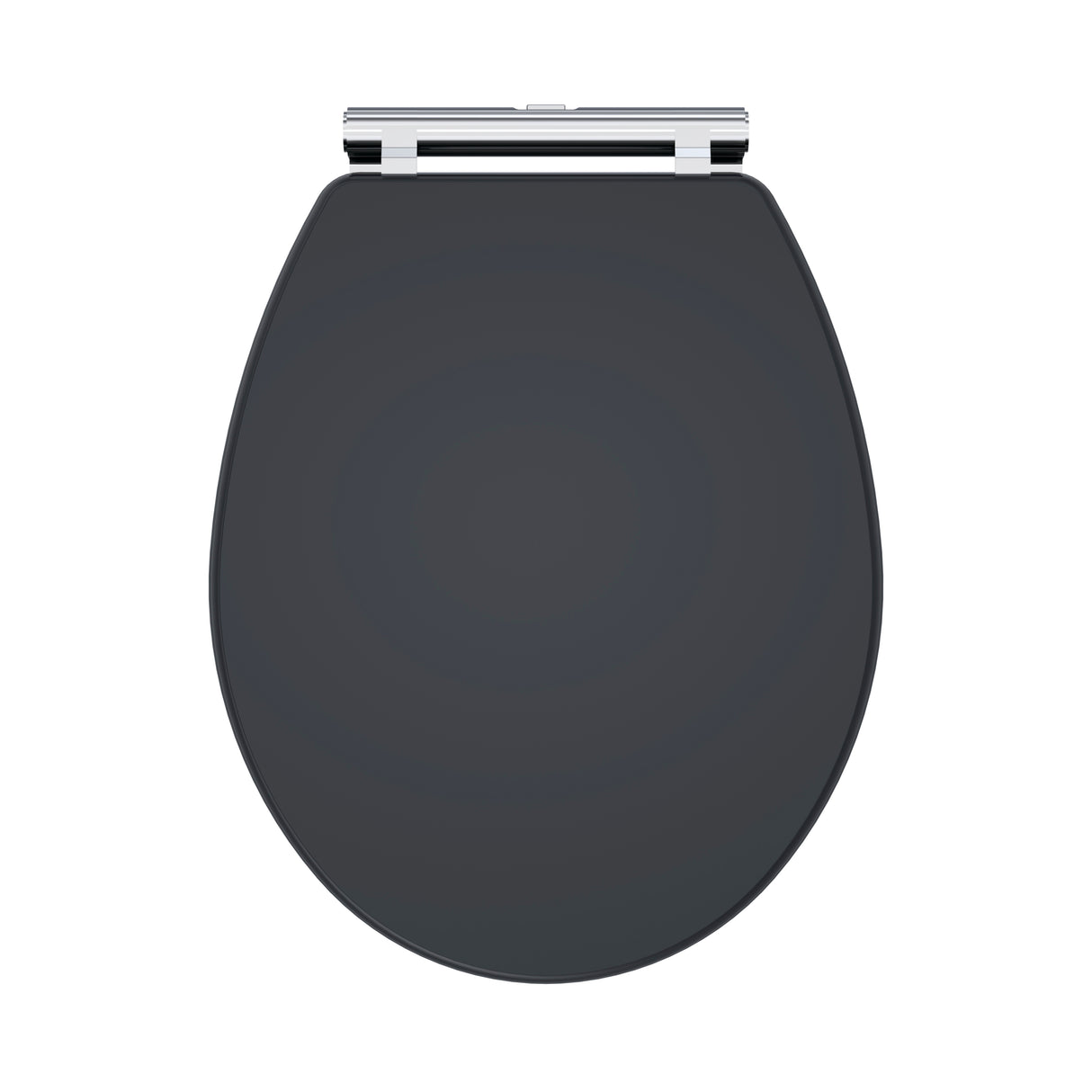 Nuie Classique Soft Close Wooden Toilet Seat With Top Fix Soft Black CLA1499