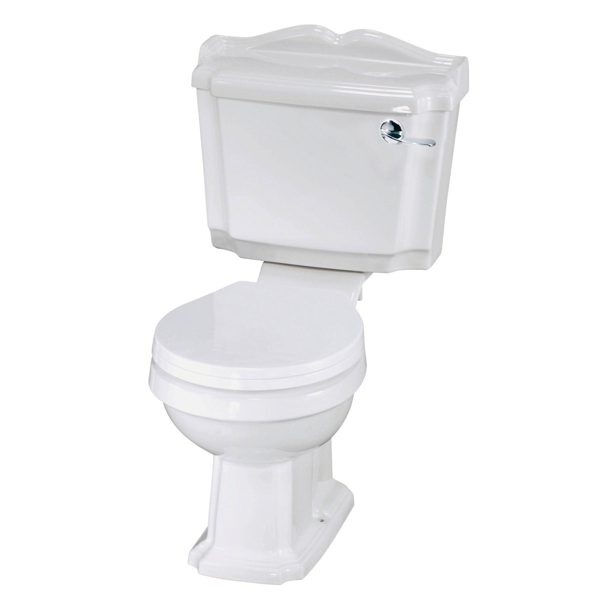 Nuie Legend Close Coupled Toilet With Cistern Lever & Standard Seat CLG003